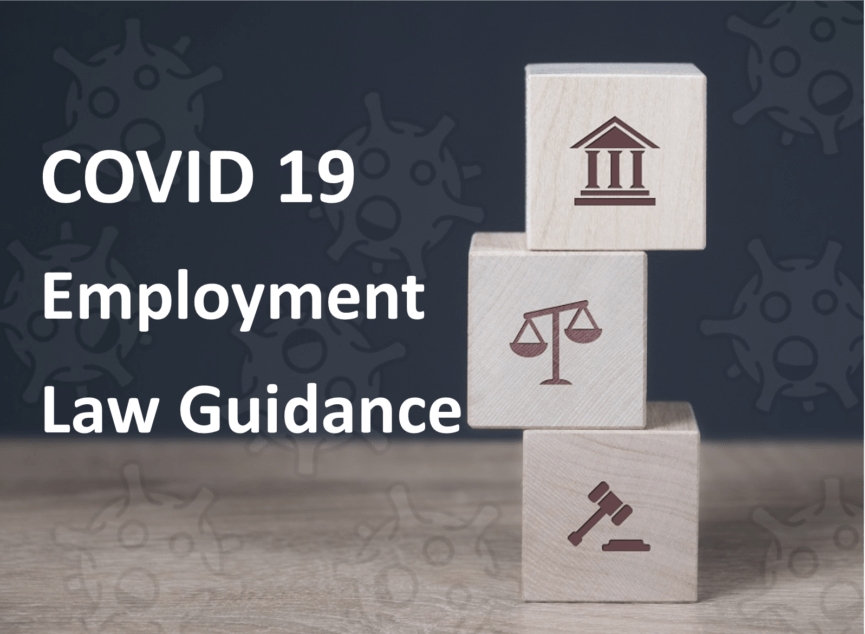 Covid-19 Employment law guidance webinar image