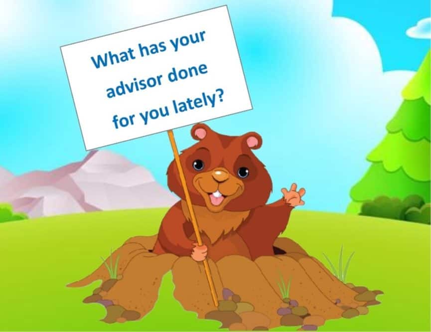 clip art of a groundhog in the ground