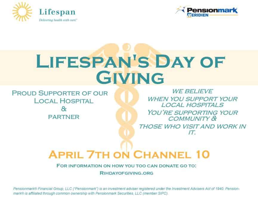 April 7th Lifespan Day of Giving