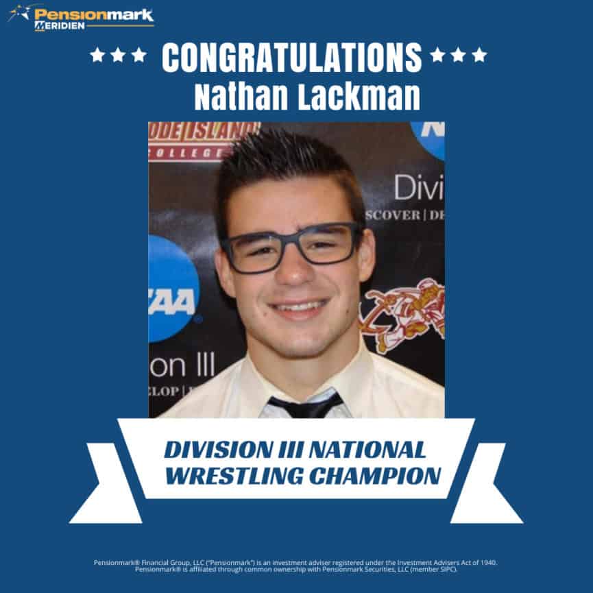 Congratulations Nathan Lackman